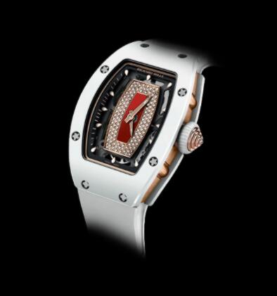 Replica Richard Mille RM 07-01 White Ceramic Red Watch